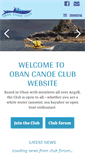 Mobile Screenshot of obancanoeclub.org.uk